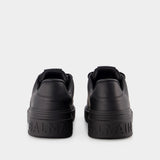 Sneakers B Court - Balmain - Cuir - Noir