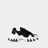 Sneakers B-East - Balmain - Cuir - Noir/Blanc