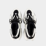 Sneakers Unicorn - Balmain - Cuir - Noir/Blanc