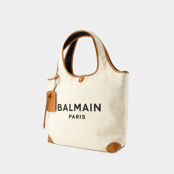 Cabas B-Army Grocery - Balmain - Toile - Beige