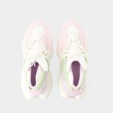 Sneakers Unicorn Low - Balmain - Cuir - Blanc