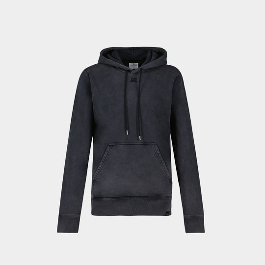 Hoodie Fleece en Coton Gris