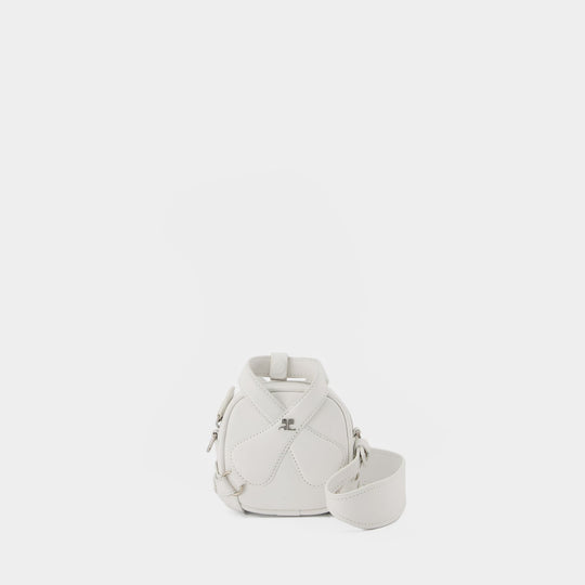 Sac Mini X Loop en Cuir Blanc