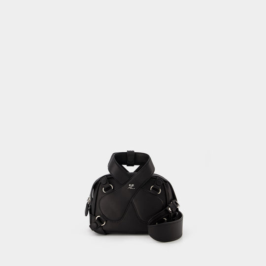 Sac X Loop Baguette - Courreges - Cuir - Noir