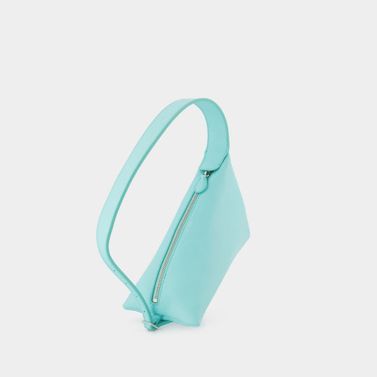 Sac Hobo Baby Shark - Courrèges - Cuir - Bleu