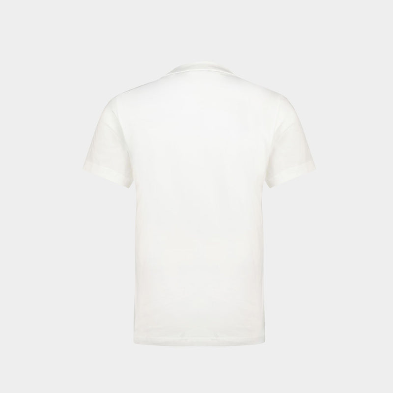 T-Shirt AC Straight - Courreges - Coton - Heritage White