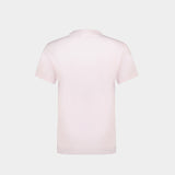 T-Shirt AC Straight - Courreges - Coton - Powder Pink
