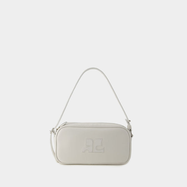 Sac Réedition Baguette - Courreges - Cuir - Heritage White
