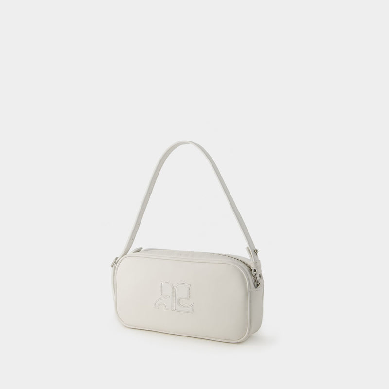 Sac Réedition Baguette - Courreges - Cuir - Heritage White