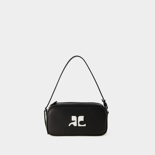 Sac Réedition Baguette - Courreges - Cuir - Noir