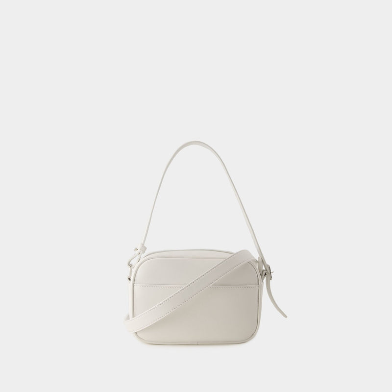 Sac Camera Réedition - Courreges - Cuir - Heritage White