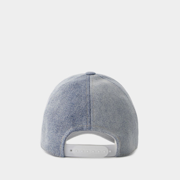 Casquette Signature - Courreges - Denim - Bleu