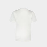 T-Shirt Ac Straight - Courreges - Coton - Blanc Héritage