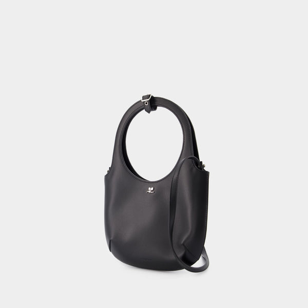 Sac À Main Holy - Courreges - Cuir - Noir