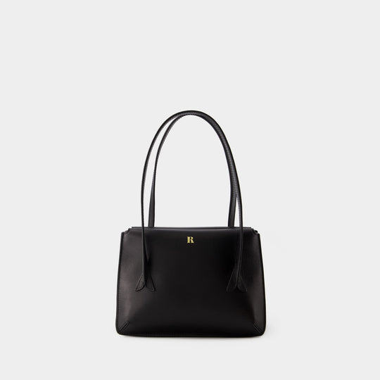 Sac Porté Épaule Le J - Rouje - Cuir - Noir