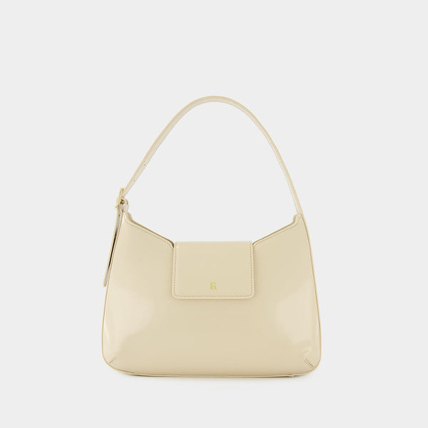Sac Porté Épaule Bobo - Rouje - Cuir - Crème