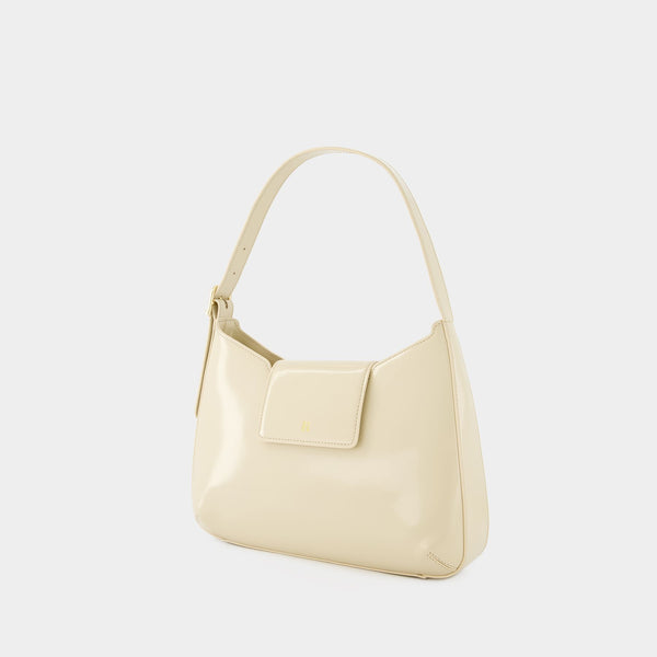 Sac Porté Épaule Bobo - Rouje - Cuir - Crème