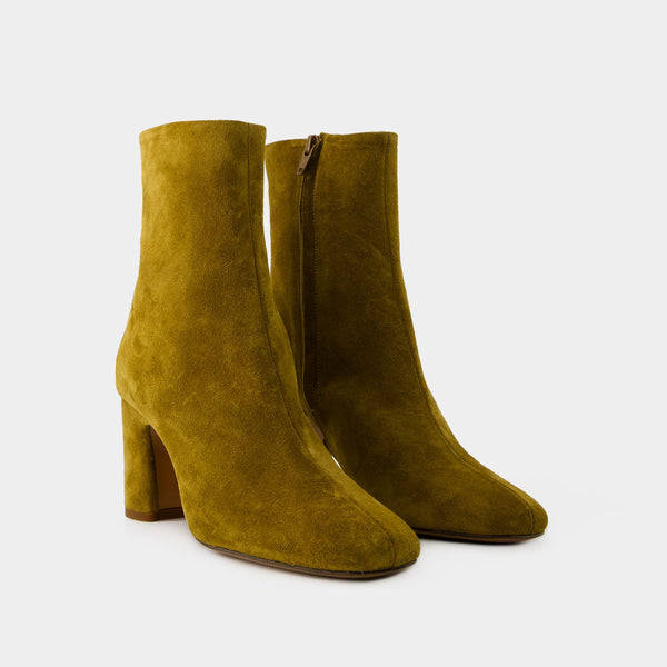 Bottines Celeste - Rouje - Cuir - Kaki