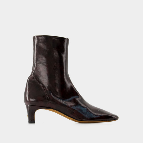 Bottines Doria - Rouje - Cuir - Marron