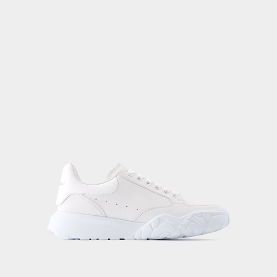 Sneakers Court - Alexander Mcqueen - Cuir - Blanc