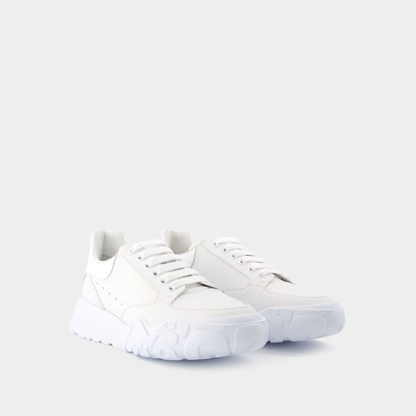Sneakers Court - Alexander Mcqueen - Cuir - Blanc