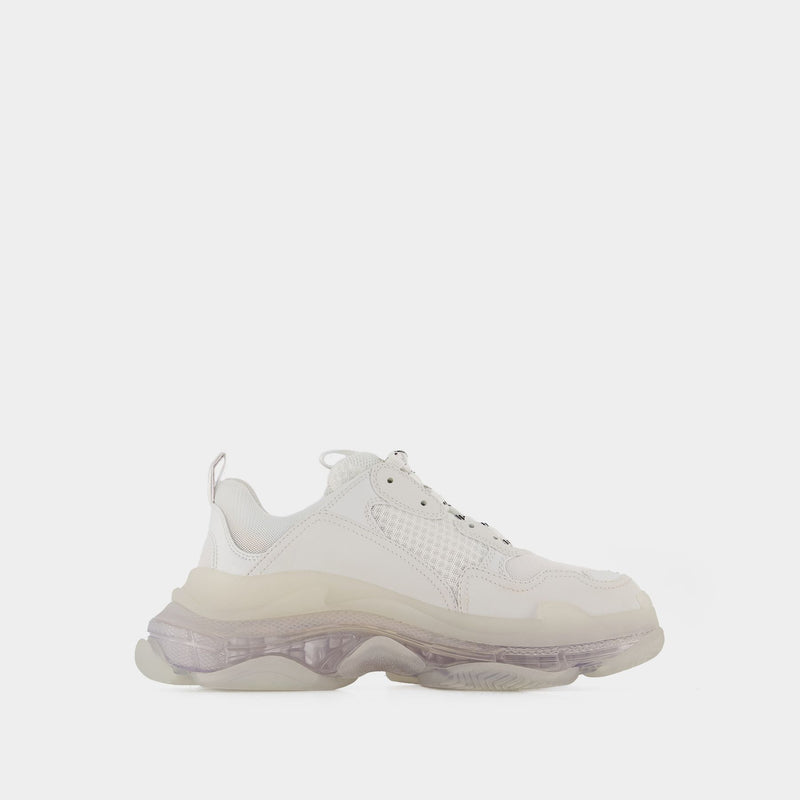 Sneakers Triple S Clearsole - Balenciaga - Synthétique - Blanc