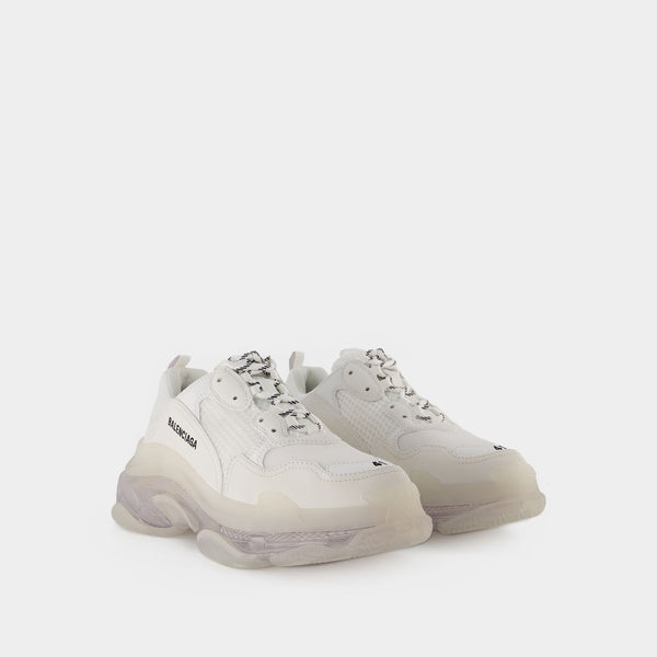 Sneakers Triple S Clearsole - Balenciaga - Synthétique - Blanc