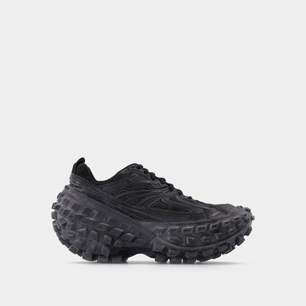 Sneakers Defender en Cuir Noir