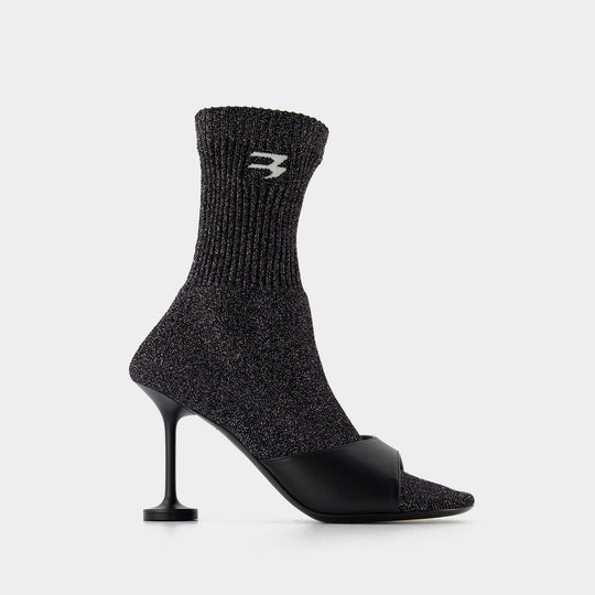 Bottines Sock - Balenciaga - Maille - Noir
