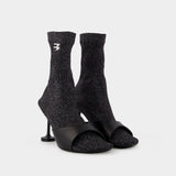 Bottines Sock - Balenciaga - Maille - Noir