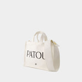 Tote Bag Patou Small - Patou - Coton - Crème