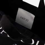 Tote Bag Patou Small - Patou - Coton - Noir