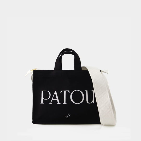 Tote Bag Patou Small - Patou - Coton - Noir