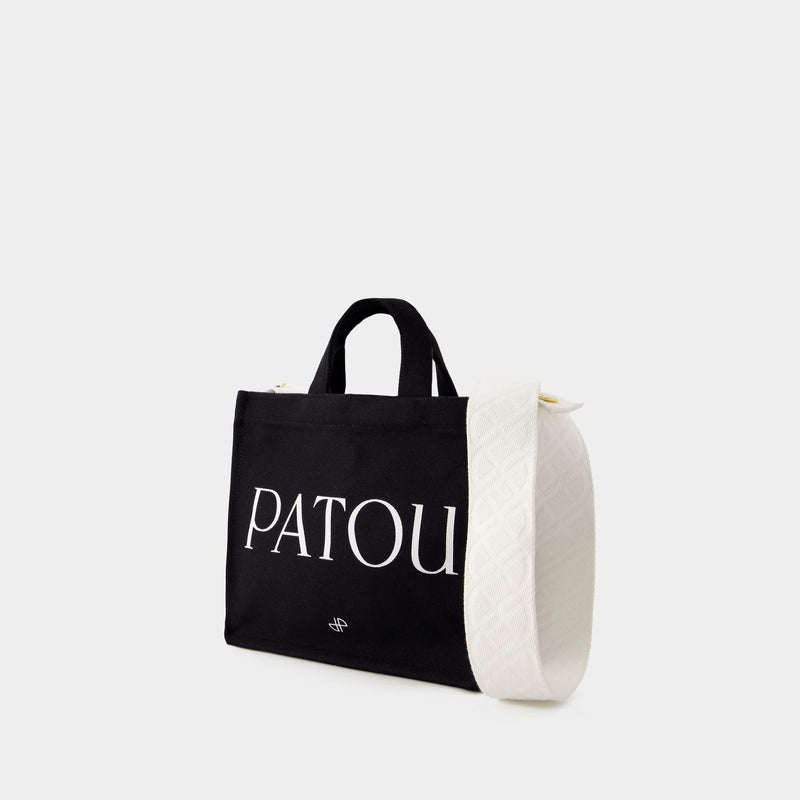 Tote Bag Patou Small - Patou - Coton - Noir