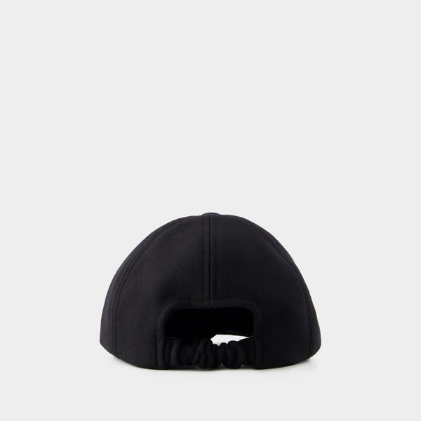 Casquette Unisexe - Patou - Laine - Noir