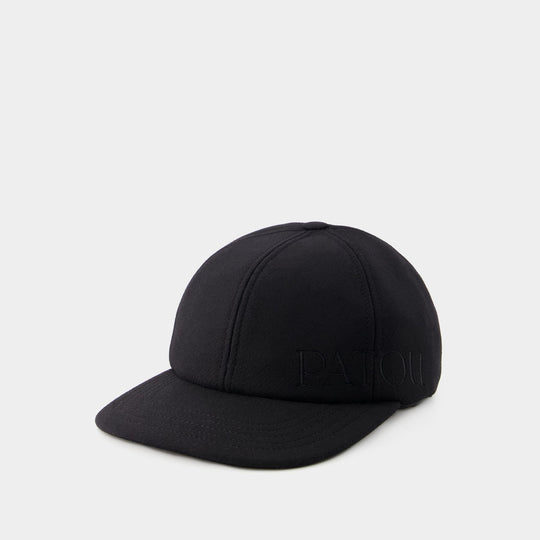 Casquette Unisexe - Patou - Laine - Noir