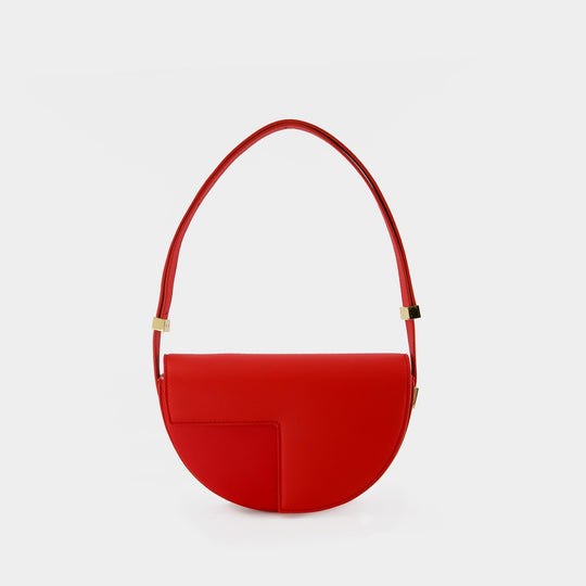 Sac à Bandoulière Le Petit Patou - Patou - Cuir - Racing Red