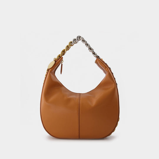 Sac Frayme Hobo Small en Cuir Beige