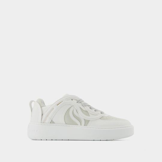 Sneakers S-Wave - Stella Mccartney - Cuir Vegan - Ice