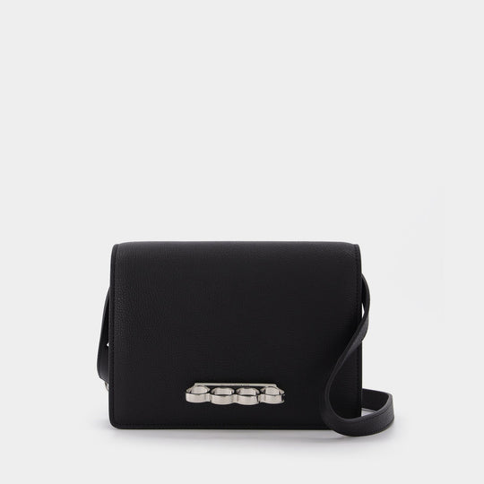 Sac Four Ring en Cuir Noir