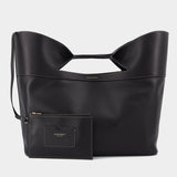 Sac The Bow Large en Cuir Noir