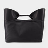 Sac The Bow Large en Cuir Noir