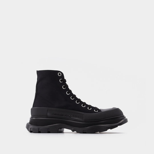 Baskets Tread Slick en Toile Noire