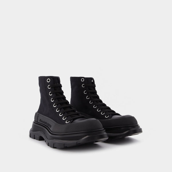 Baskets Tread Slick en Toile Noire