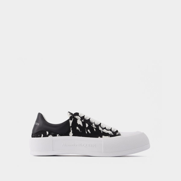 Baskets Decks en Cuir Multicouleur