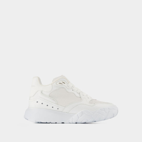 Sneakers Court - Alexander Mcqueen - Cuir - Blanc