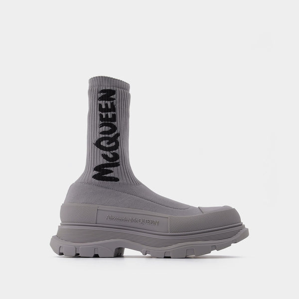 Bottes Sock en Gris
