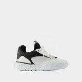 Sneakers Court - Alexander Mcqueen - Cuir - Noir/Blanc