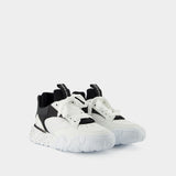 Sneakers Court - Alexander Mcqueen - Cuir - Noir/Blanc