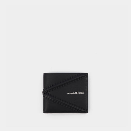 Portefeuille Billfold - Alexander Mcqueen - Cuir - Noir